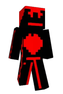 BabaiXD Minecraft avatar full body