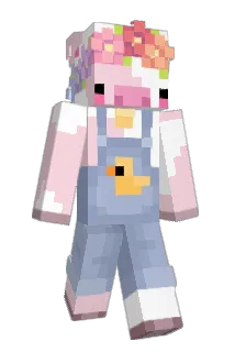 BabeyCow Minecraft avatar full body