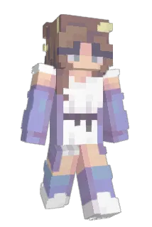 Babimallow Minecraft avatar full body