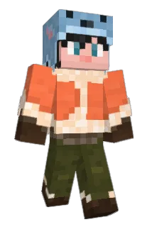 Babipoki Minecraft avatar full body