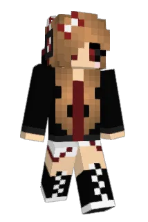 BabuGurl Minecraft avatar full body