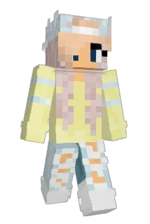 BabyGirlLiv Minecraft avatar full body