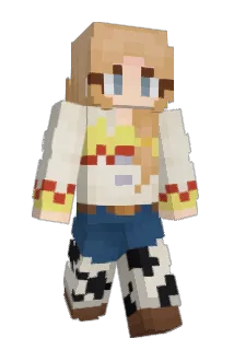 BabyPeach Minecraft avatar full body