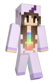 BabyPegacorn Minecraft avatar full body
