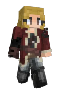 Babybelletje Minecraft avatar full body