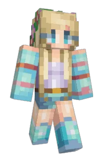 Babyblu3 Minecraft avatar full body