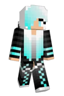 Babyblueshadow Minecraft avatar full body