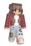 Babygirl0908 Minecraft avatar full body