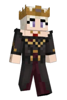 Babykongen Minecraft avatar full body