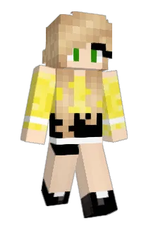Babyraindrop Minecraft avatar full body