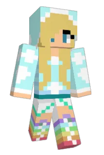 Babyyunicorn Minecraft avatar full body