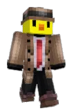 BacBean Minecraft avatar full body