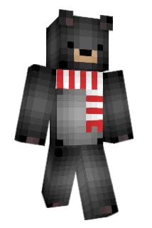 BackFlipBear Minecraft avatar full body
