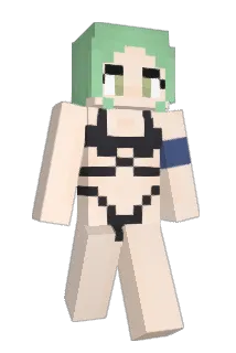 Backzer Minecraft avatar full body