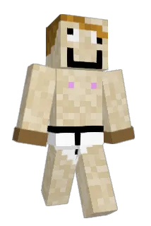 Baconburg Minecraft avatar full body