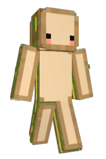 Baconmackan Minecraft avatar full body