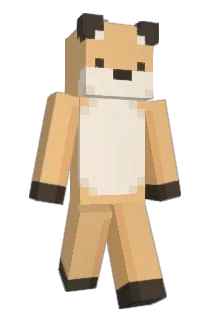 BadBadFox Minecraft avatar full body