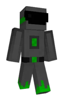 BadButton Minecraft avatar full body