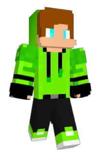 BadCookie Minecraft avatar full body