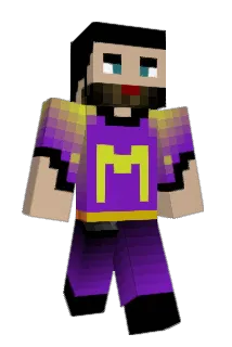 BadMathTV Minecraft avatar full body
