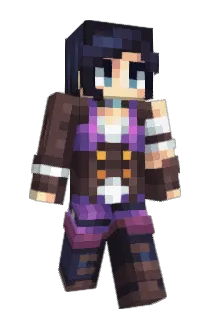 BadPoro Minecraft avatar full body