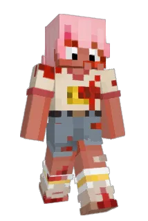 BadappleB Minecraft avatar full body