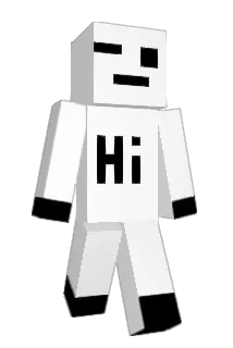Badassbando Minecraft avatar full body