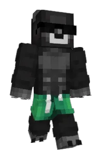 BaddestHound Minecraft avatar full body