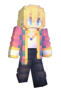 Badgerf Minecraft avatar full body