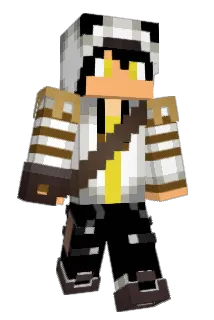 BadxPikachu Minecraft avatar full body