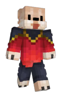 BadyDog Minecraft avatar full body