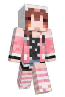 Bafang Minecraft avatar full body