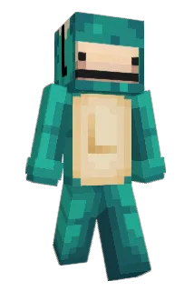 Baglomme Minecraft avatar full body