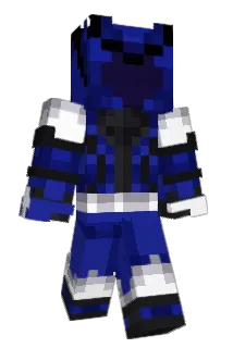 BahamutBlue Minecraft avatar full body