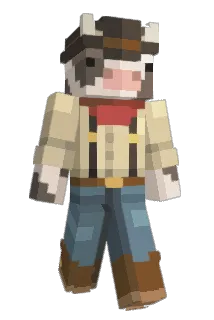 BahmBench Minecraft avatar full body