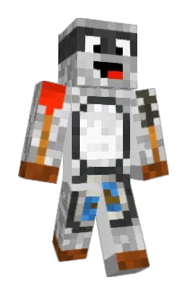 Bahnhofsklo Minecraft avatar full body