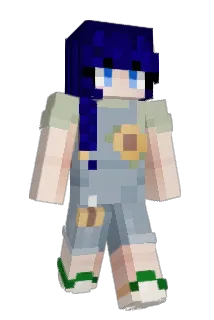 Baileybluez Minecraft avatar full body