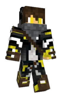 Bailshock Minecraft avatar full body
