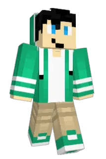 BaixoFPS Minecraft avatar full body