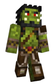 Bakaraider Minecraft avatar full body