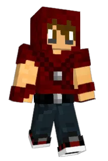 Baker_red Minecraft avatar full body
