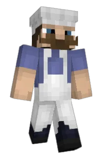 Bakerboss Minecraft avatar full body