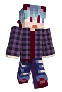 BakiiBott Minecraft avatar full body