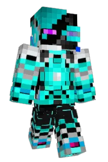 Baknator Minecraft avatar full body