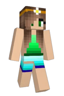 Bakudai Minecraft avatar full body
