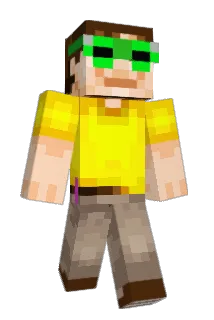 Baldwin Minecraft avatar full body