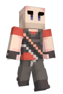 BaldySmurf Minecraft avatar full body