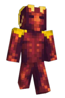 Ballistic Minecraft avatar full body