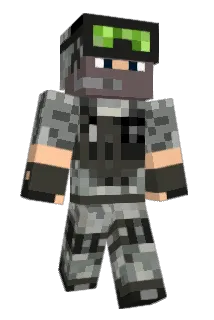 Ballistik Minecraft avatar full body