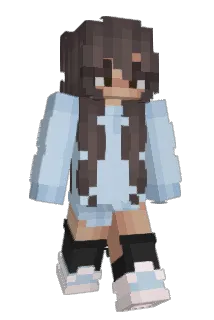 BamBamGG Minecraft avatar full body
